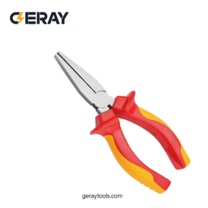 6″ INSULATED FLAT NOSE PLIERS