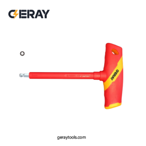 INSULATED T-HANDLE BALL END HEX KEY
